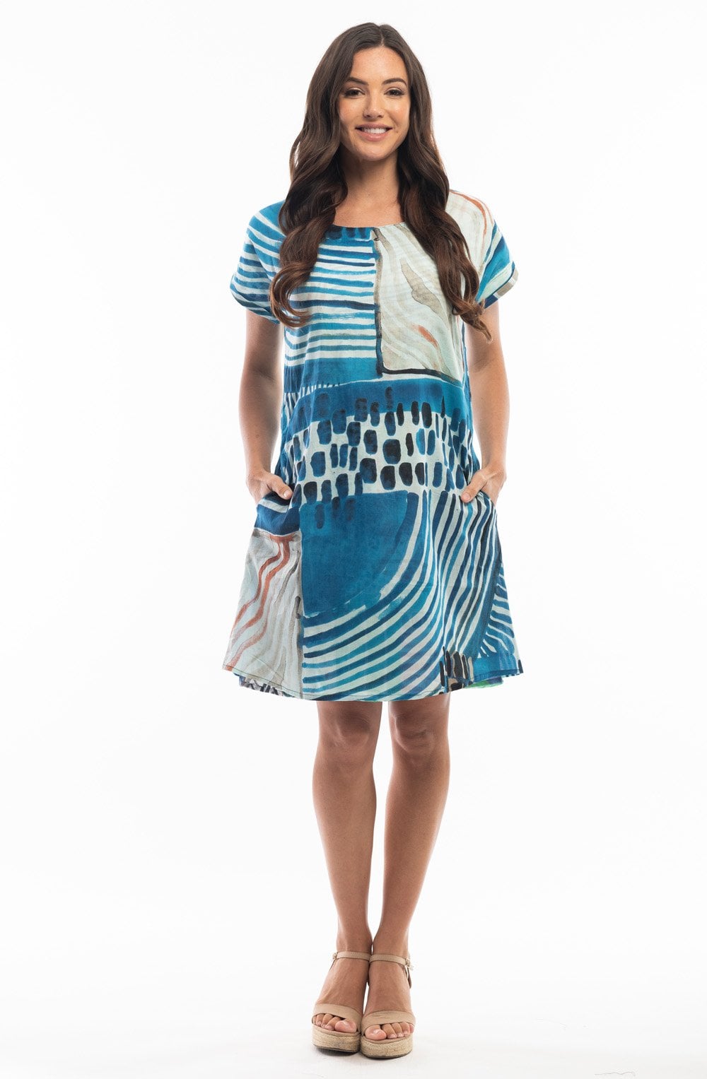 Alberobello Reversible Shift Dress