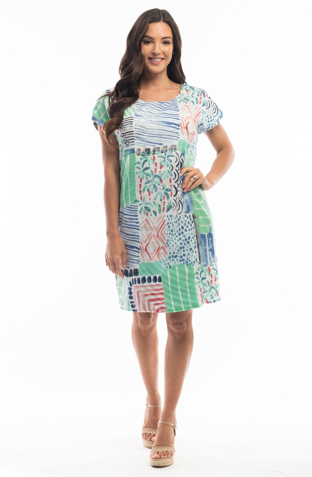 Alberobello Reversible Shift Dress