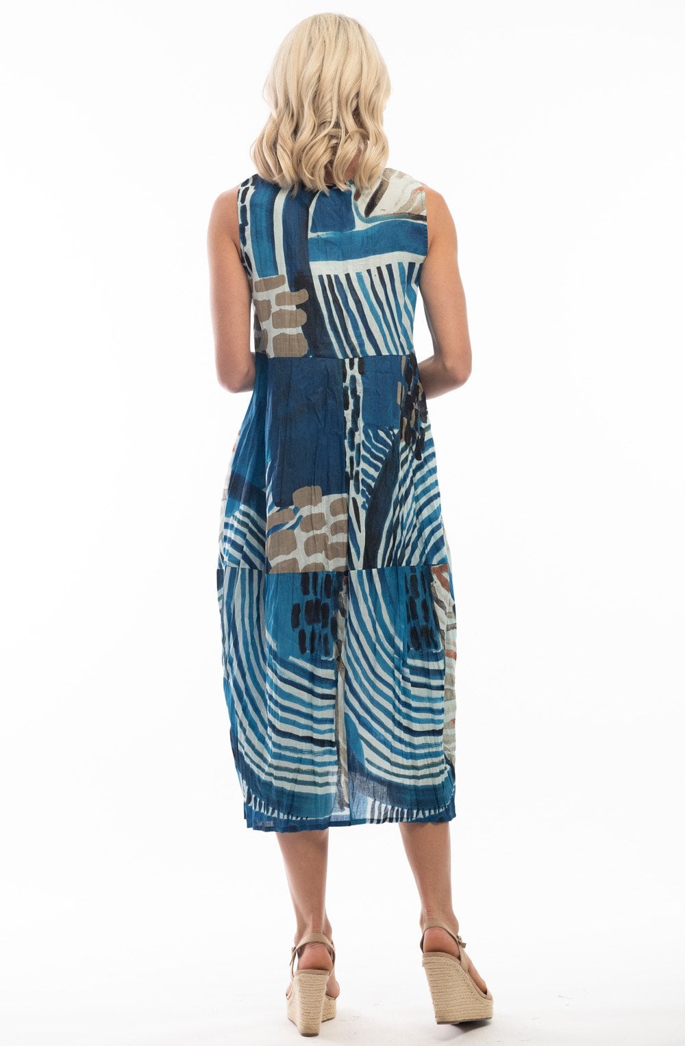 Alberobello Sleeveless Bubble Dress