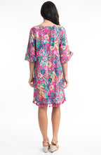 Balat Red Pink Tasselled Dress