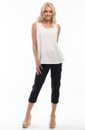 Black Bangalene Capri Trousers