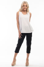 Black Bangalene Capri Trousers