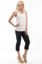 Black Bangalene Capri Trousers