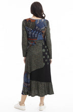 Bohemian Rhapsody Weaved Jersey Maxi Dress