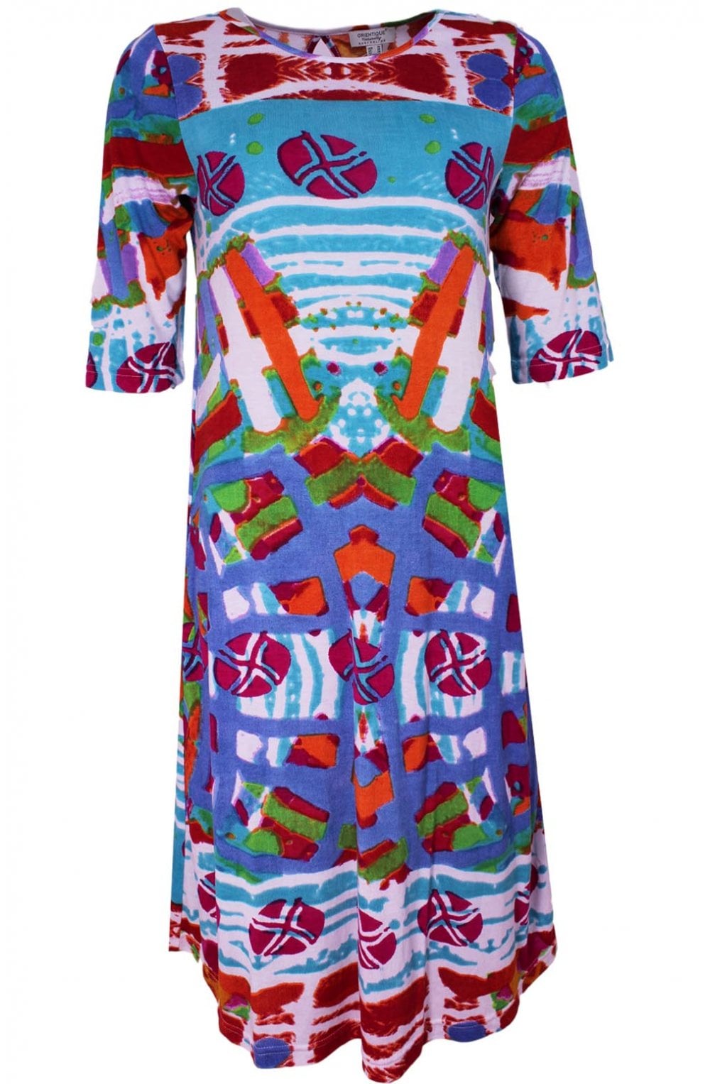 Bold Graphic Print jersey Dress
