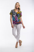 Bold Print Blouse