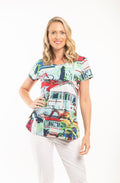 Bold Print Classic T Shirt