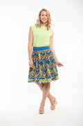 Bold Print Reversible Platys Skirt