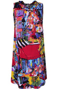 Cafe Cotton Shift Dress