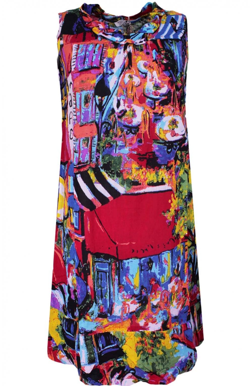 Cafe Cotton Shift Dress