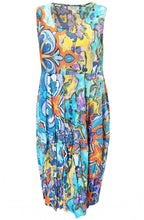 Ceramic Aqua Sleeveless Bubble Dress
