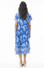 Comodoro Blue Button Down Dress