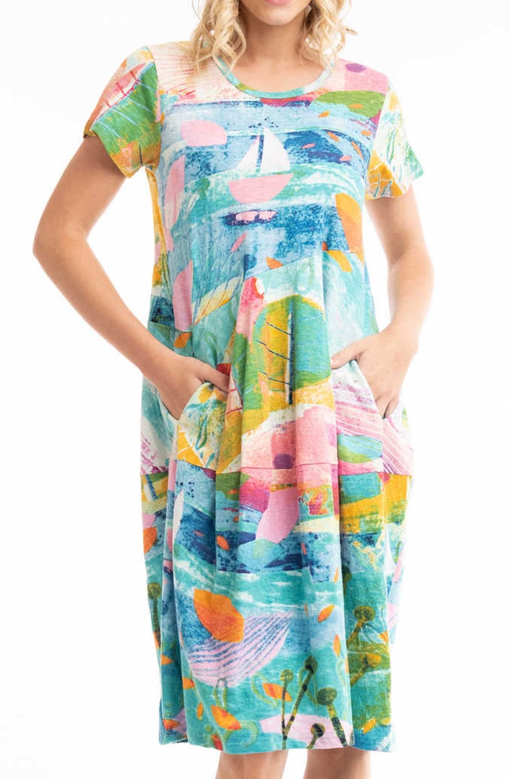 Dreamland Jersey Bubble Dress