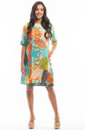 Frigliani Contemporary Print Shift Dress