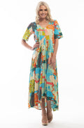 Frigliani Peak Print Dress