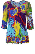 Frill Patterned Top