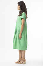 Green Cotton Jersey Bubble Dress