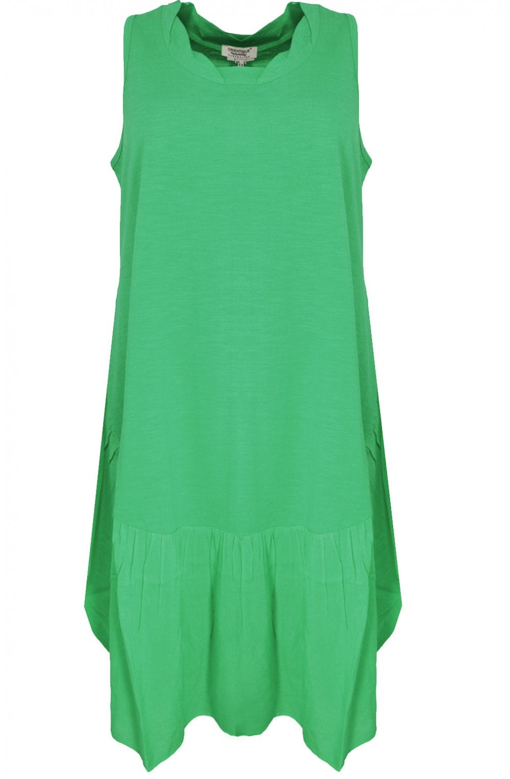 Green Jersey Dress