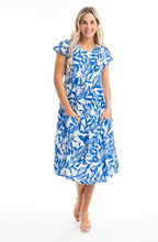 Hayman Blue Bias Cut Dress