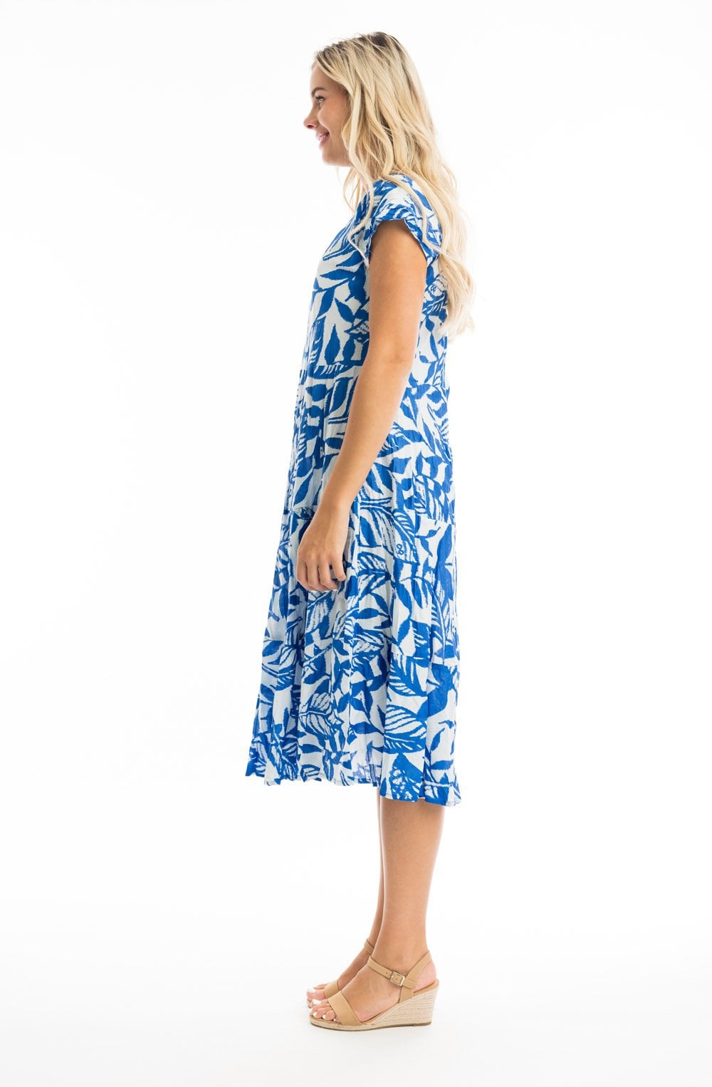 Hayman Blue Bias Cut Dress