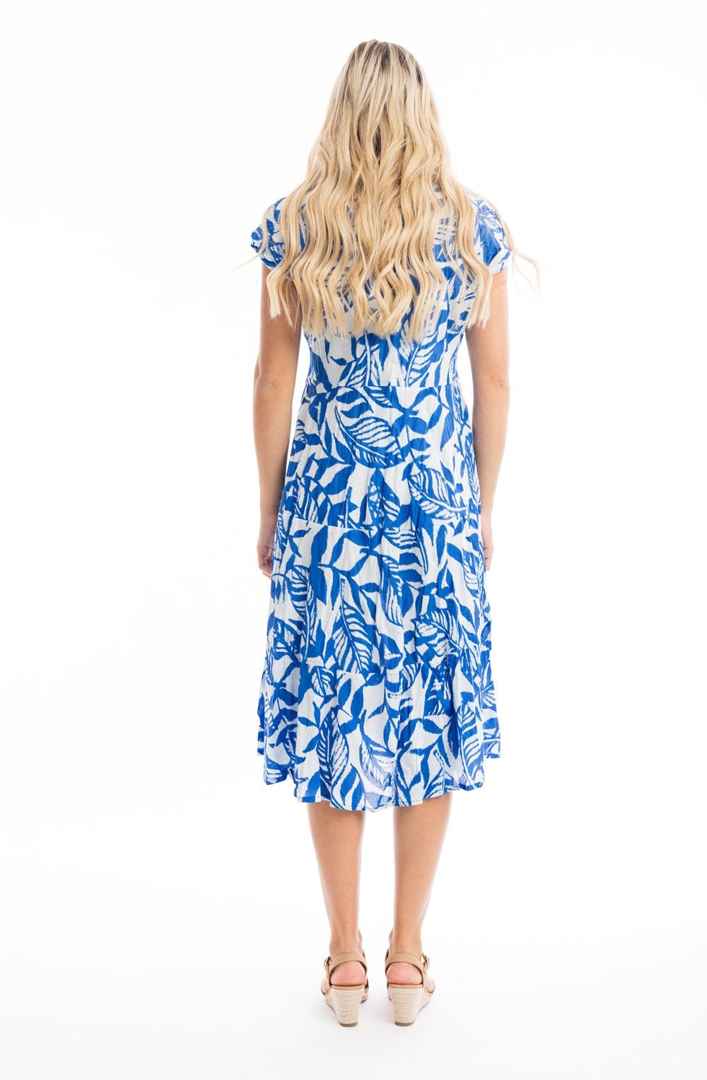 Hayman Blue Bias Cut Dress