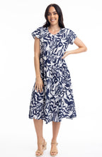 Hayman Navy Bias Cut Dress