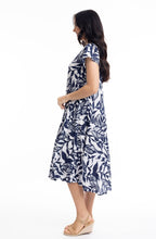 Hayman Navy Bias Cut Dress
