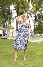 Hayman Navy Bias Cut Dress