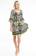 Izmir Green Tasselled Dress