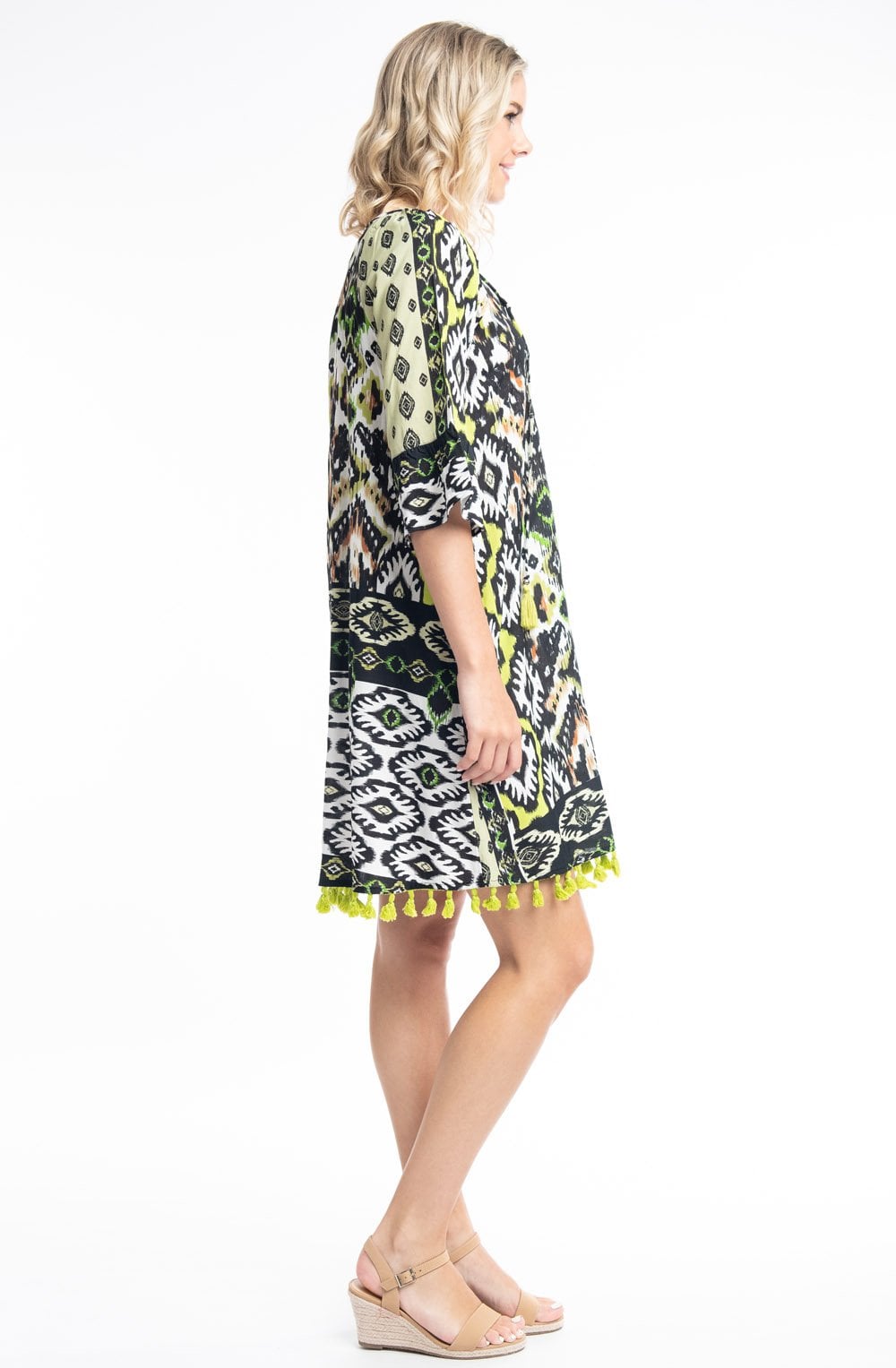 Izmir Green Tasselled Dress