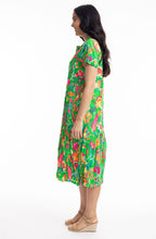 Madurai Green Collared Midi Dress