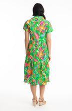 Madurai Green Collared Midi Dress
