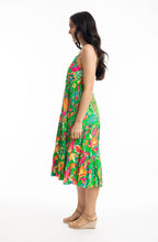 Madurai Green Strappy Midi Dress