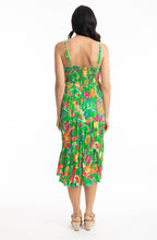 Madurai Green Strappy Midi Dress