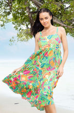 Madurai Green Strappy Midi Dress