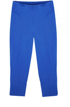 Marina Blue Capri Cotton Pants