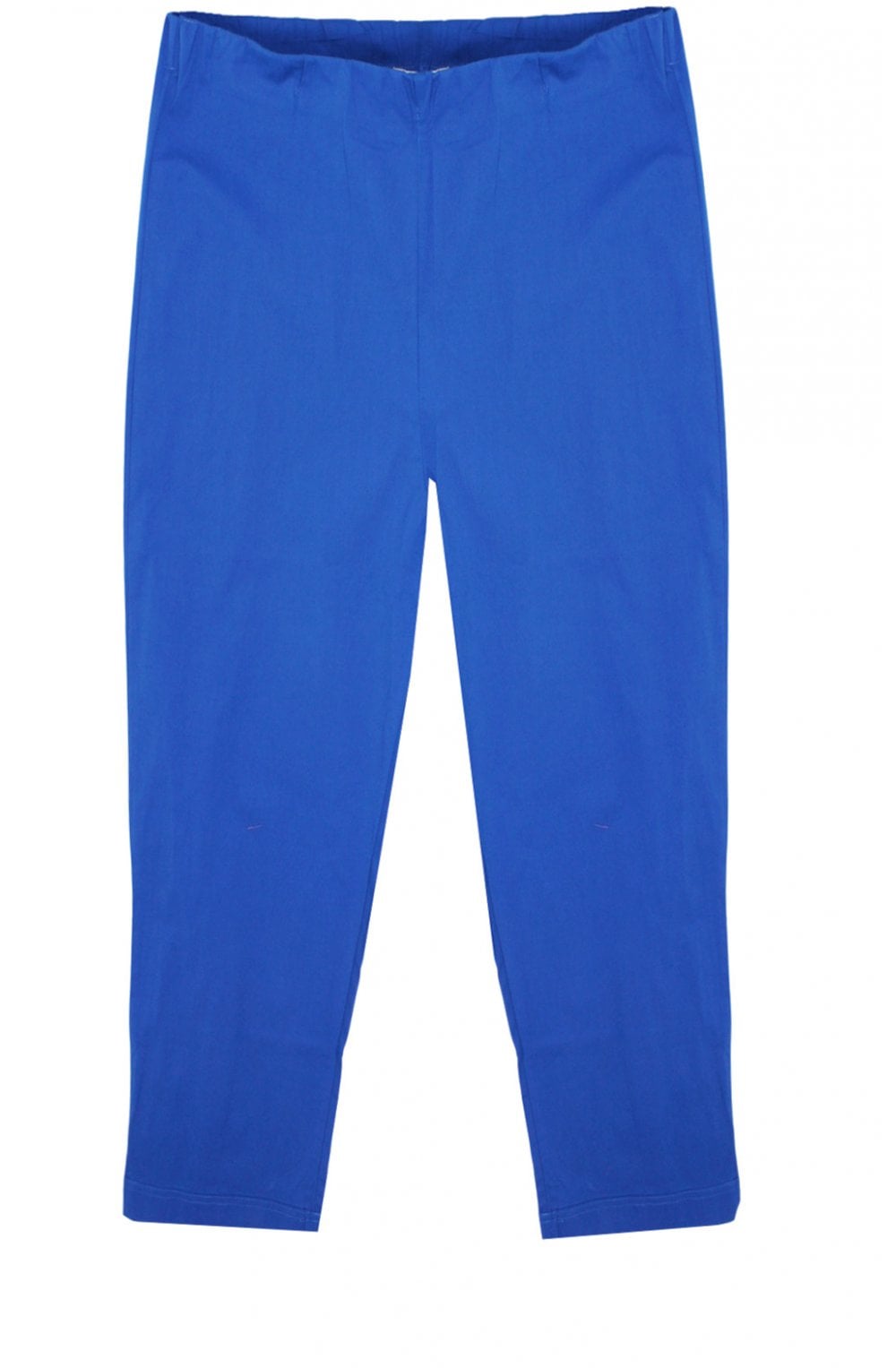 Marina Blue Capri Cotton Pants