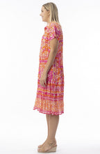 Montevidio Pink Collared Dress