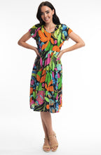 Nicossia Tropical Print Dress
