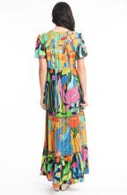 Nicossia Tropical Print Maxi Dress