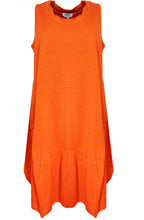 Orange Jersey Dress