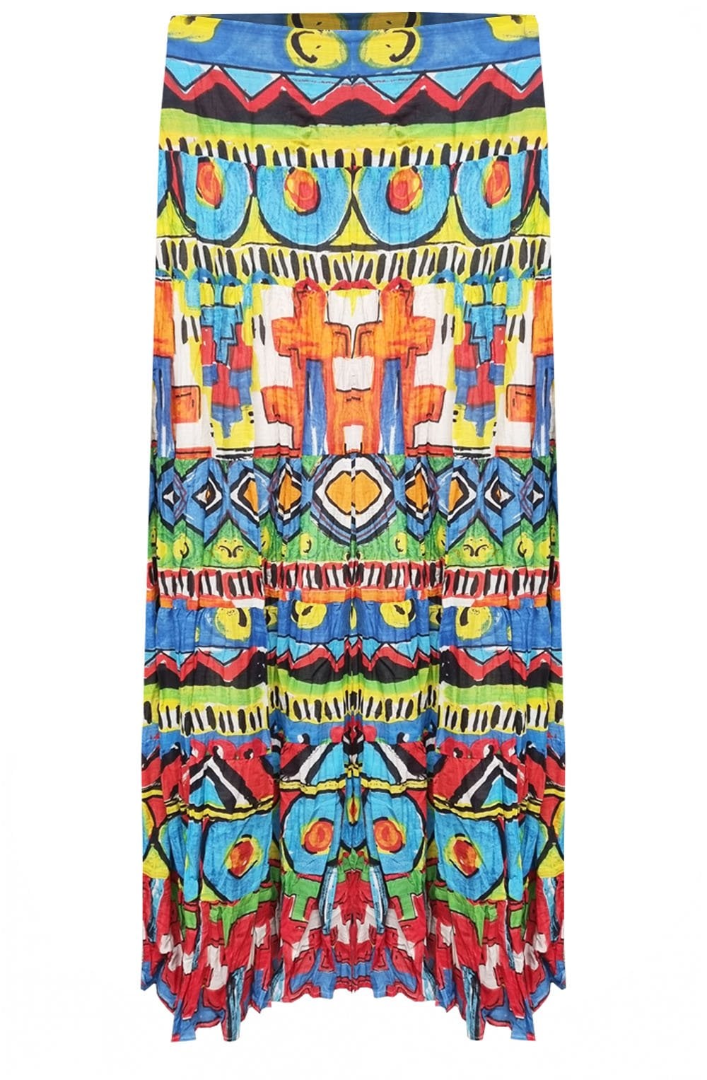 Plage Tahiti Rustic Pattern Skirt
