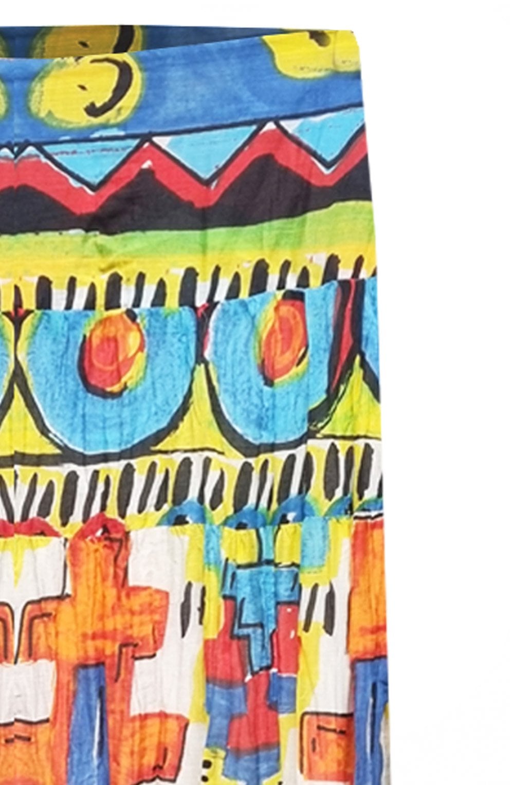 Plage Tahiti Rustic Pattern Skirt