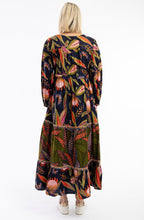 Reckless Puff Sleeve Tiered Dress