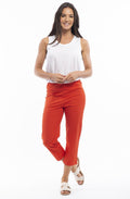 Red Glow Bangalene Capri Trousers