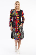 Runaway Train Panelled Jersey Dress