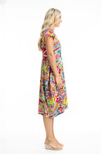 Santa Monica Bold Print Bubble Dress