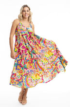 Santa Monica Bold Print Strappy Dress