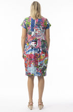 Scooter Print Cotton Jersey Bubble Dress