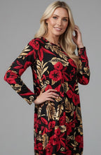 Staying Alive Floral Jersey Tulip Dress
